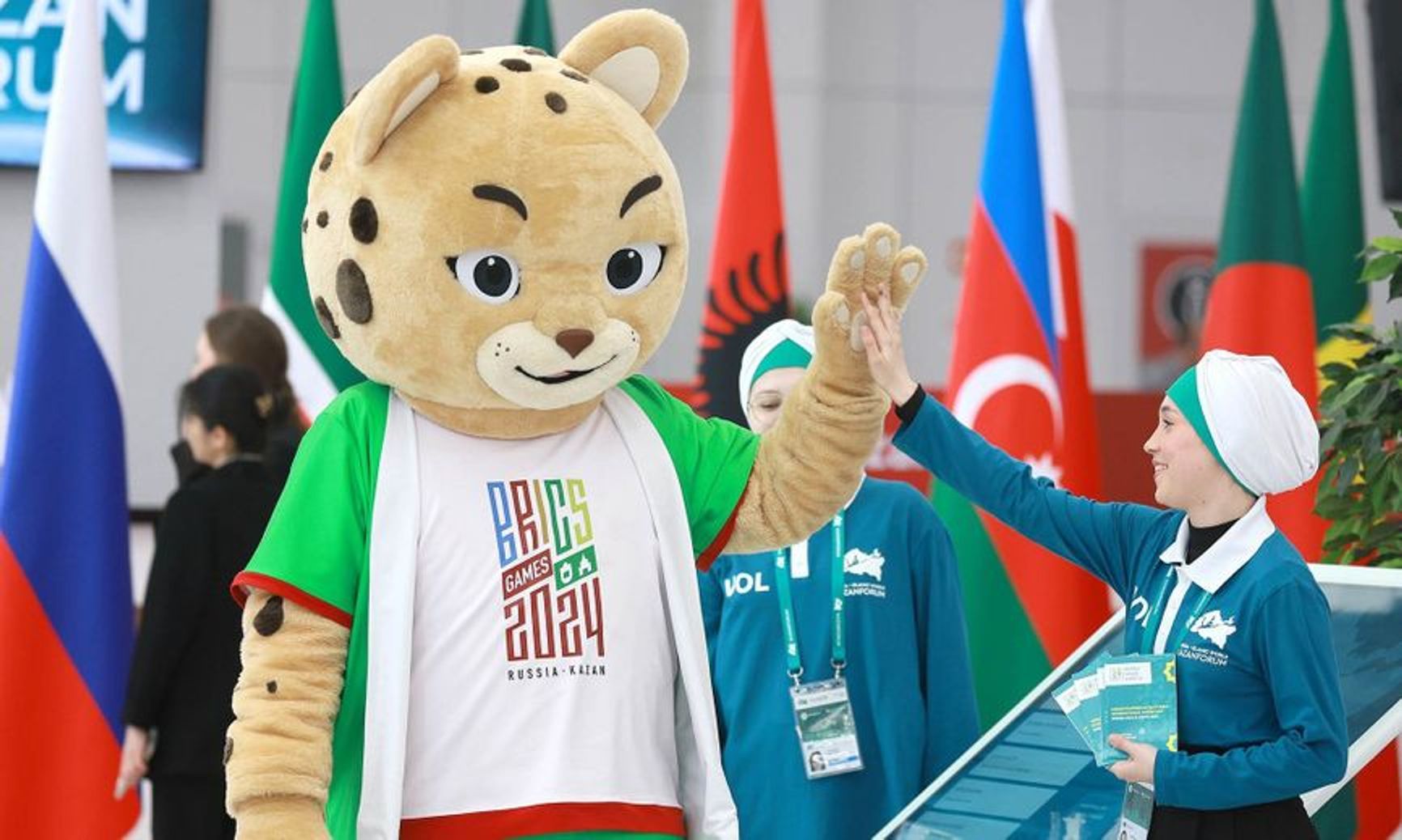 According to the organizers, about 5,000 athletes from nearly 100 countries participated in the BRICS Games, which took place in June 2024 in Kazan, Russia.